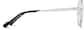 Side view of Geometric Glasses 3239611 in Silver thumbnail