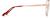 Side view of Geometric Glasses 3239619 in Rose Gold thumbnail