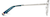 Side view of Geometric Glasses 3239711 in Silver thumbnail