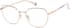 Geometric Glasses 3239719 in Rose Gold