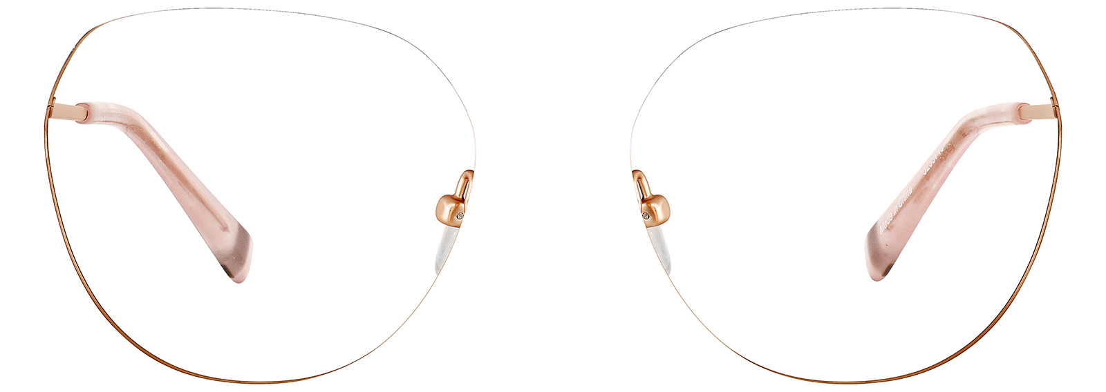 Silver Geometric Glasses #3239711 | Zenni Optical