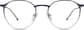 Front view of Round Glasses 3239916 in Navy thumbnail
