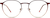 Front view of Round Glasses 3239918 in Red thumbnail