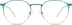 Round Glasses 3239936 in Aqua