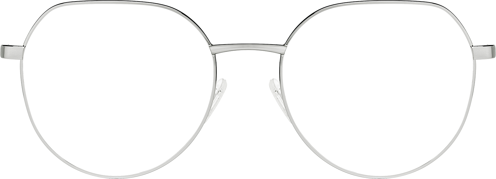 Silver Chill Luxe Glasses #3240011 | Zenni Optical