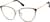 Angle view of Page Glasses 3240315 in Brown thumbnail