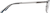 Side view of Rectangle Glasses 3240416 in Blue thumbnail