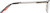 Side view of Rectangle Glasses 3240421 in Black thumbnail