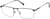 Angle view of Rectangle Glasses 3240424 in Green thumbnail