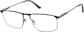 Angle view of Rectangle Glasses 3240424 in Green thumbnail