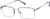 Angle view of Browline Glasses 3240516 in Blue thumbnail