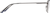 Side view of Browline Glasses 3240516 in Blue thumbnail