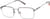 Angle view of Browline Glasses 3240521 in Black thumbnail