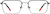 Front view of Browline Glasses 3240521 in Black thumbnail