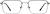Front view of Browline Glasses 3240524 in Green thumbnail
