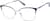 Angle view of Cat-Eye Glasses 3240616 in Blue thumbnail