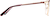Side view of Cat-Eye Glasses 3240618 in Red thumbnail