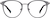 Front view of Round Glasses 3240712 in Gray thumbnail