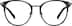 Round Glasses 3240721 in Black