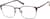 Angle view of Square Glasses 3240815 in Brown thumbnail
