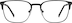 Square Glasses 3240821 in Black