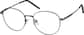Angle view of Round Glasses 3240912 in Gray thumbnail