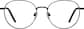Front view of Round Glasses 3240921 in Black thumbnail