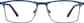 Front view of Rectangle Glasses 3241016 in Blue thumbnail