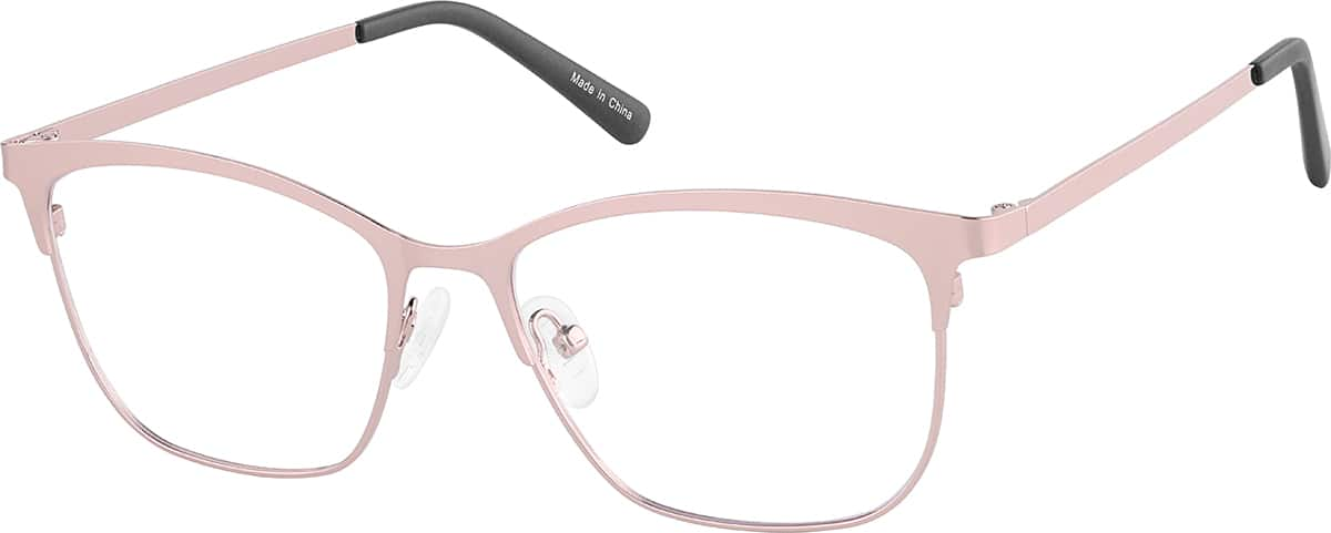 Angle view of Square Glasses  3241119 in Rose Gold