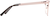 Side view of Browline Glasses 3241119 in Rose Gold thumbnail