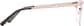 Side view of Browline Glasses 3241119 in Rose Gold thumbnail