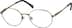 Round Glasses 324114 in Gold