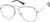 Angle view of Aviator Glasses 3241221 in Black thumbnail