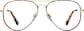Front view of Aviator Glasses 3241225 in Tortoiseshell thumbnail