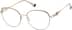 Round Glasses 3241415 in Ecru