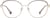 Front view of Round Glasses 3241415 in Ecru thumbnail