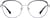 Front view of Round Glasses 3241416 in Navy thumbnail