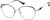Angle view of Round Glasses 3241421 in Black thumbnail