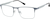 Angle view of Rectangle Glasses 3241512 in Gray thumbnail