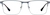 Front view of Rectangle Glasses 3241512 in Gray thumbnail