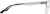 Side view of Rectangle Glasses 3241512 in Gray thumbnail