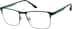 Rectangle Glasses 3241524 in Green