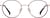 Front view of Round Glasses 3241618 in Red thumbnail