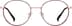 Round Glasses 3241618 in Red