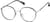 Angle view of Round Glasses 3241621 in Black thumbnail