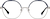 Front view of Round Glasses 3241816 in Blue thumbnail