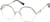 Angle view of Round Glasses 3241819 in Pink thumbnail