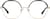 Front view of Round Glasses 3241821 in Black thumbnail