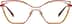 Cat-Eye Glasses 3241918 in Red