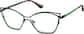 Angle view of Cat-Eye Glasses 3241921 in Black thumbnail